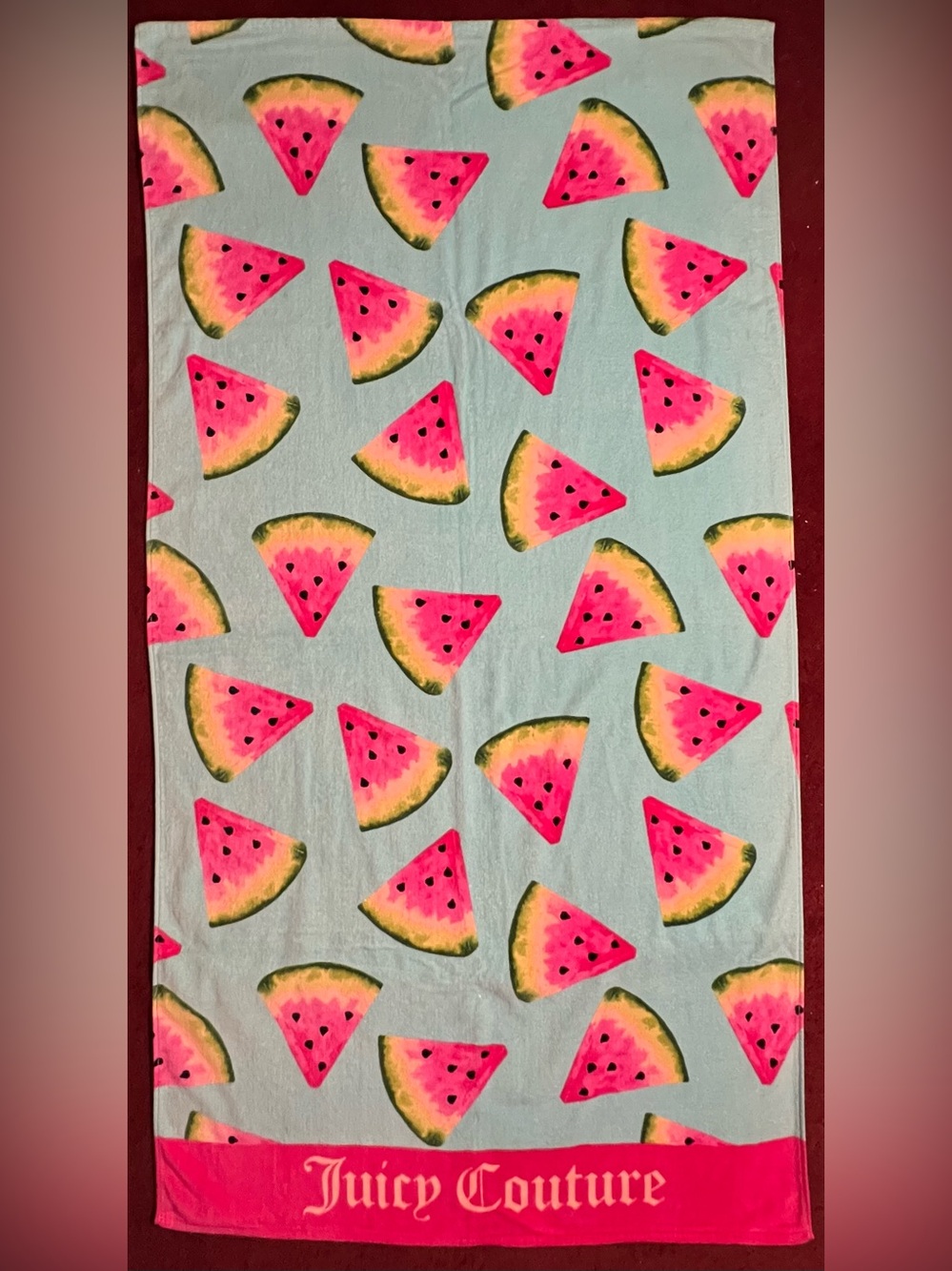 Juicy Couture Summer Watermelon Beach Towel